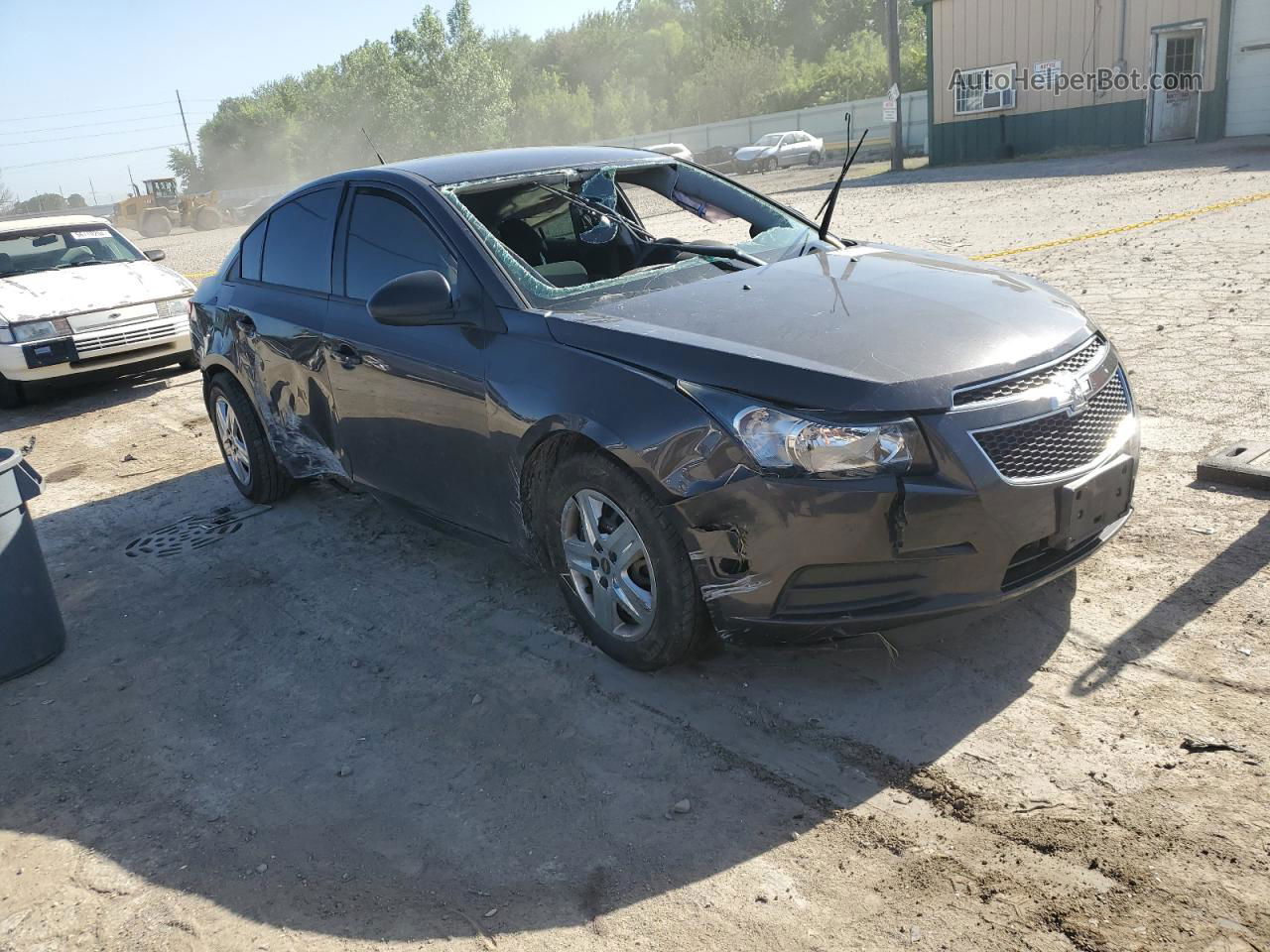 2014 Chevrolet Cruze Ls Gray vin: 1G1PA5SH0E7450573