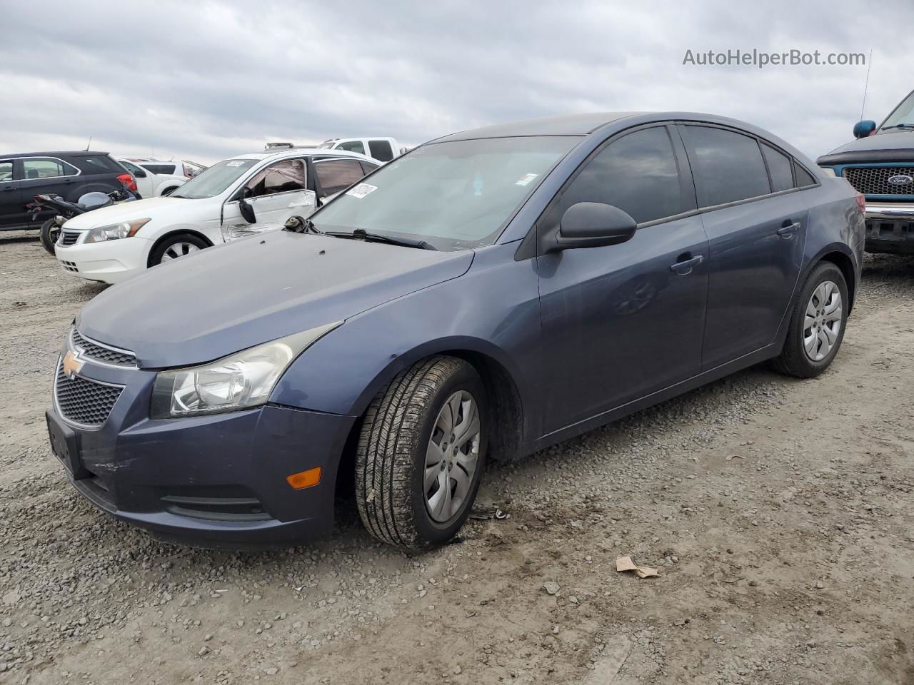 2013 Chevrolet Cruze Ls Blue vin: 1G1PA5SH1D7259615