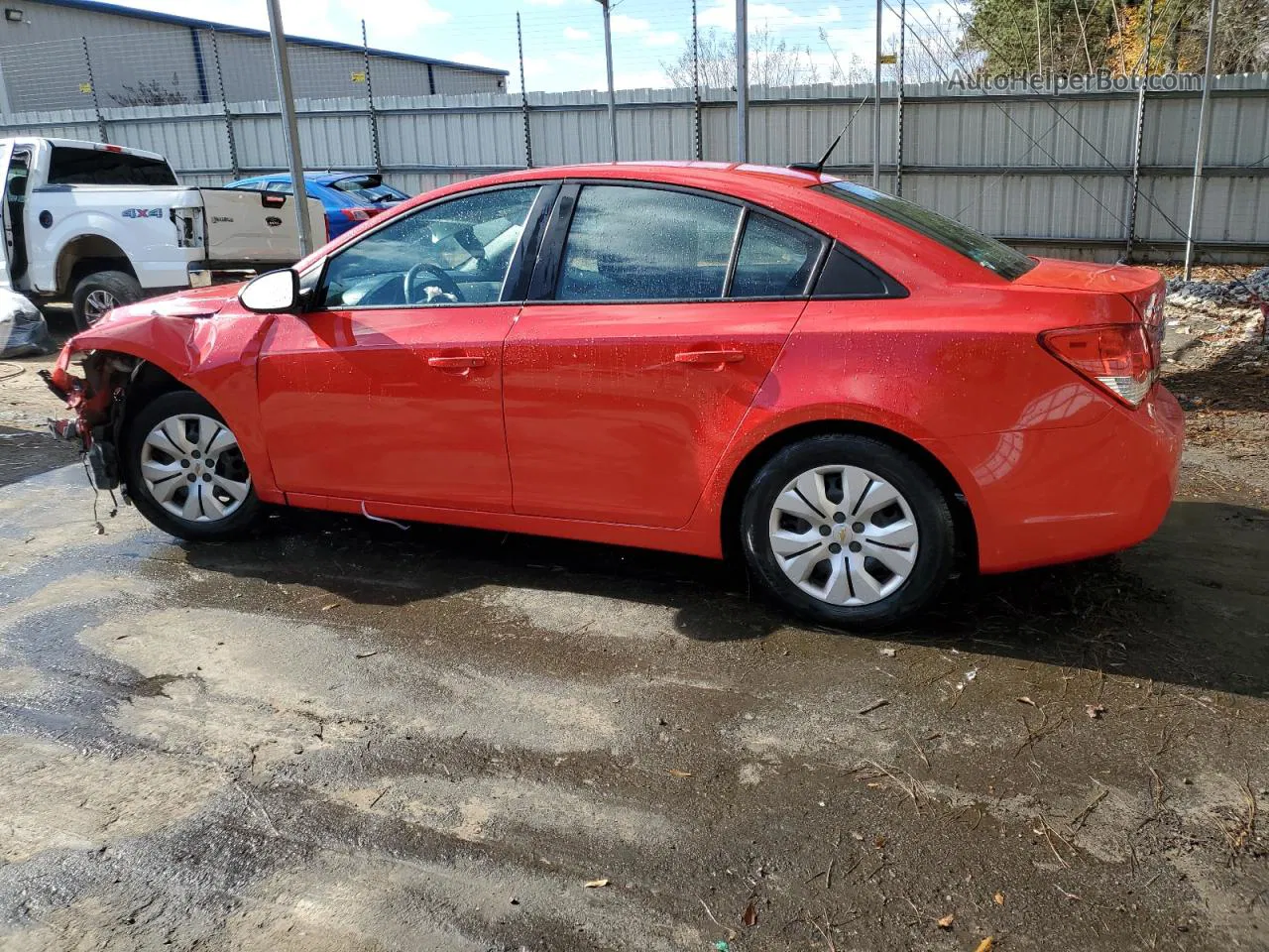 2014 Chevrolet Cruze Ls Red vin: 1G1PA5SH1E7279820