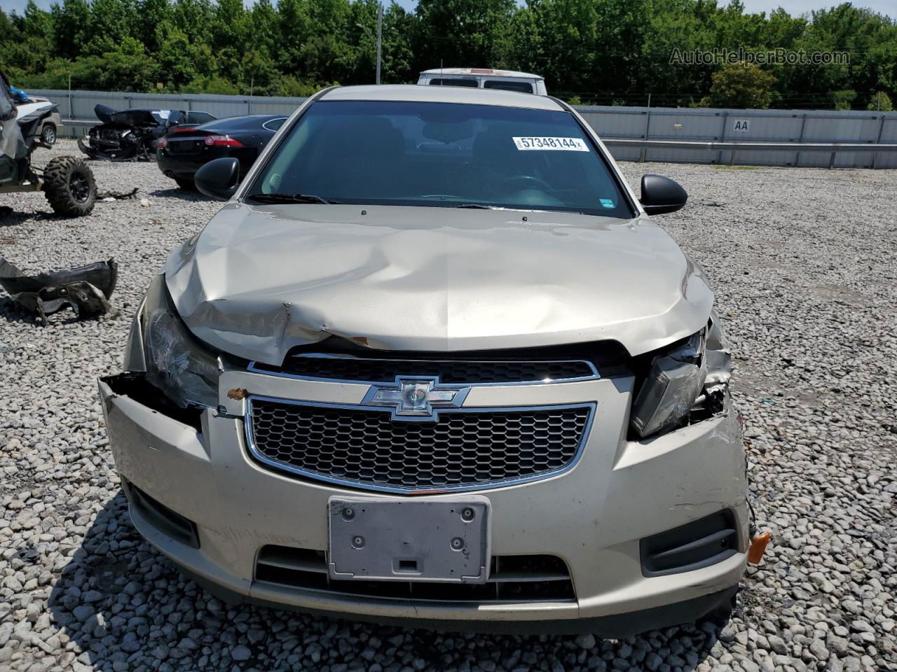 2014 Chevrolet Cruze Ls Tan vin: 1G1PA5SH1E7342060