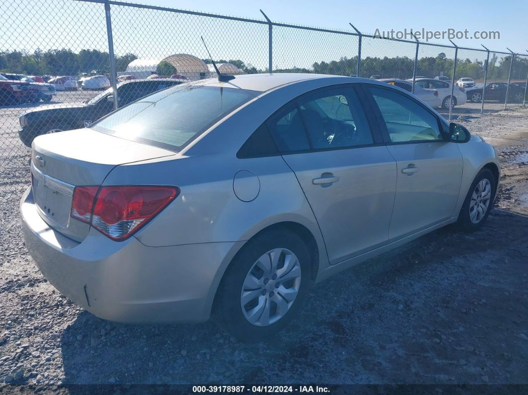 2014 Chevrolet Cruze Ls Auto Gold vin: 1G1PA5SH1E7355391