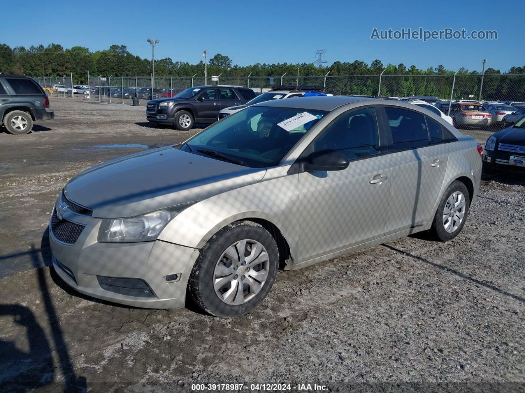 2014 Chevrolet Cruze Ls Auto Gold vin: 1G1PA5SH1E7355391