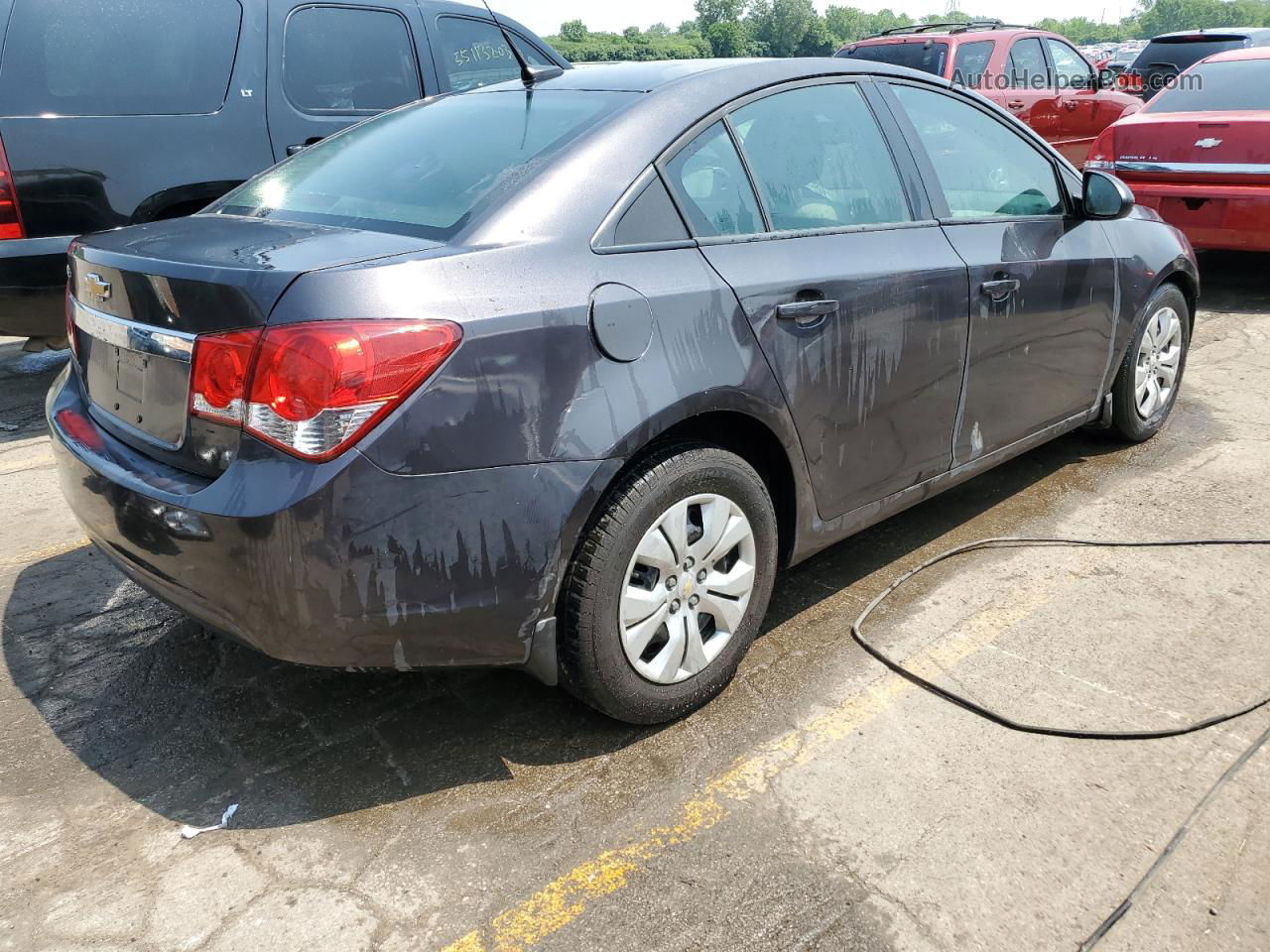 2014 Chevrolet Cruze Ls Charcoal vin: 1G1PA5SH1E7364334