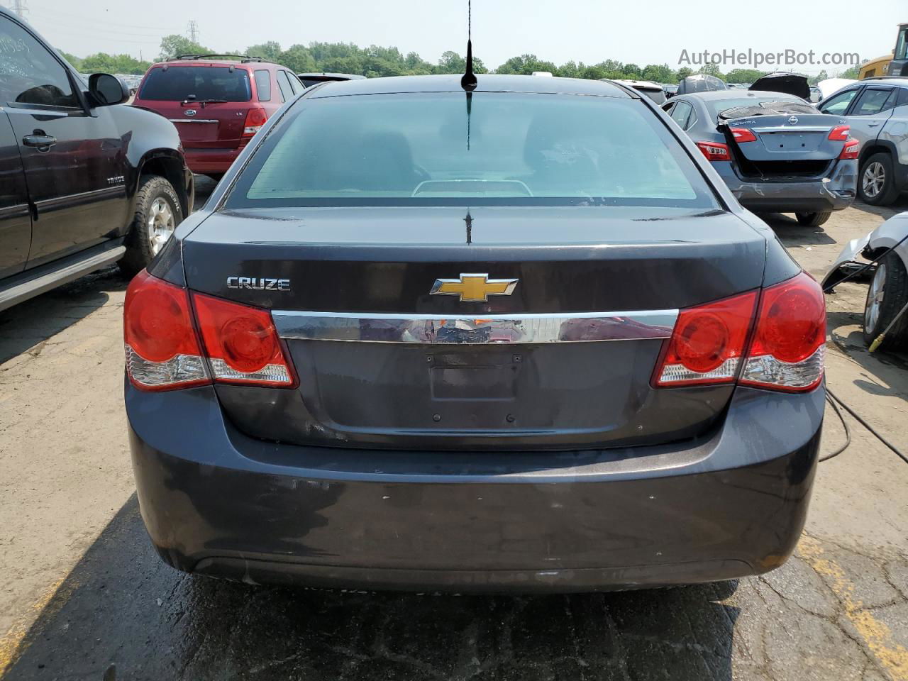 2014 Chevrolet Cruze Ls Charcoal vin: 1G1PA5SH1E7364334