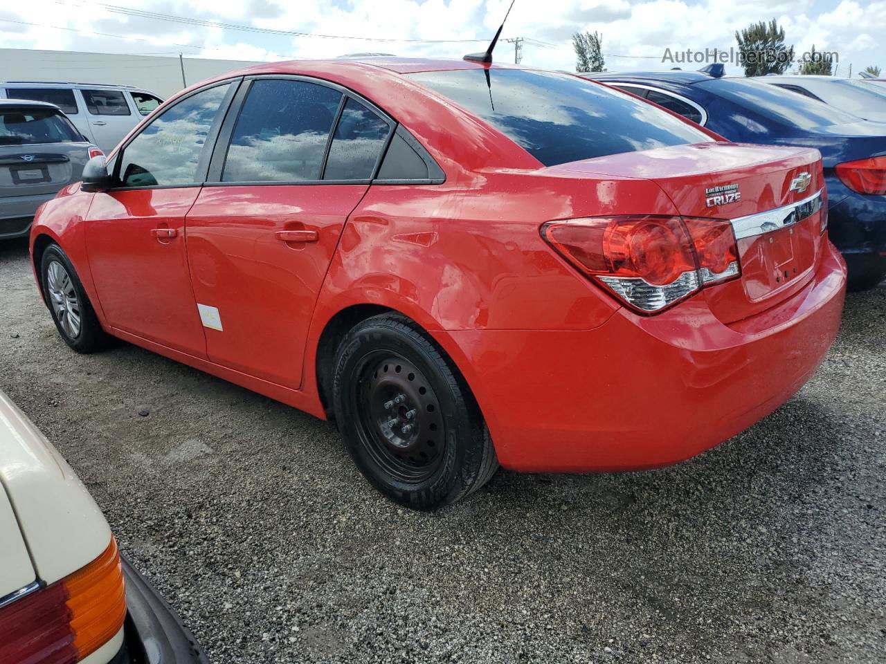 2014 Chevrolet Cruze Ls Red vin: 1G1PA5SH1E7423267