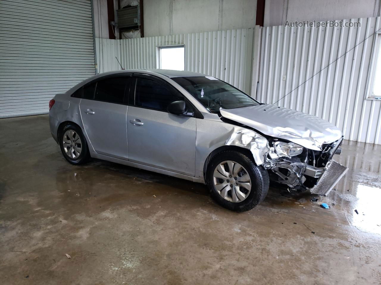 2015 Chevrolet Cruze Ls Silver vin: 1G1PA5SH1F7107160