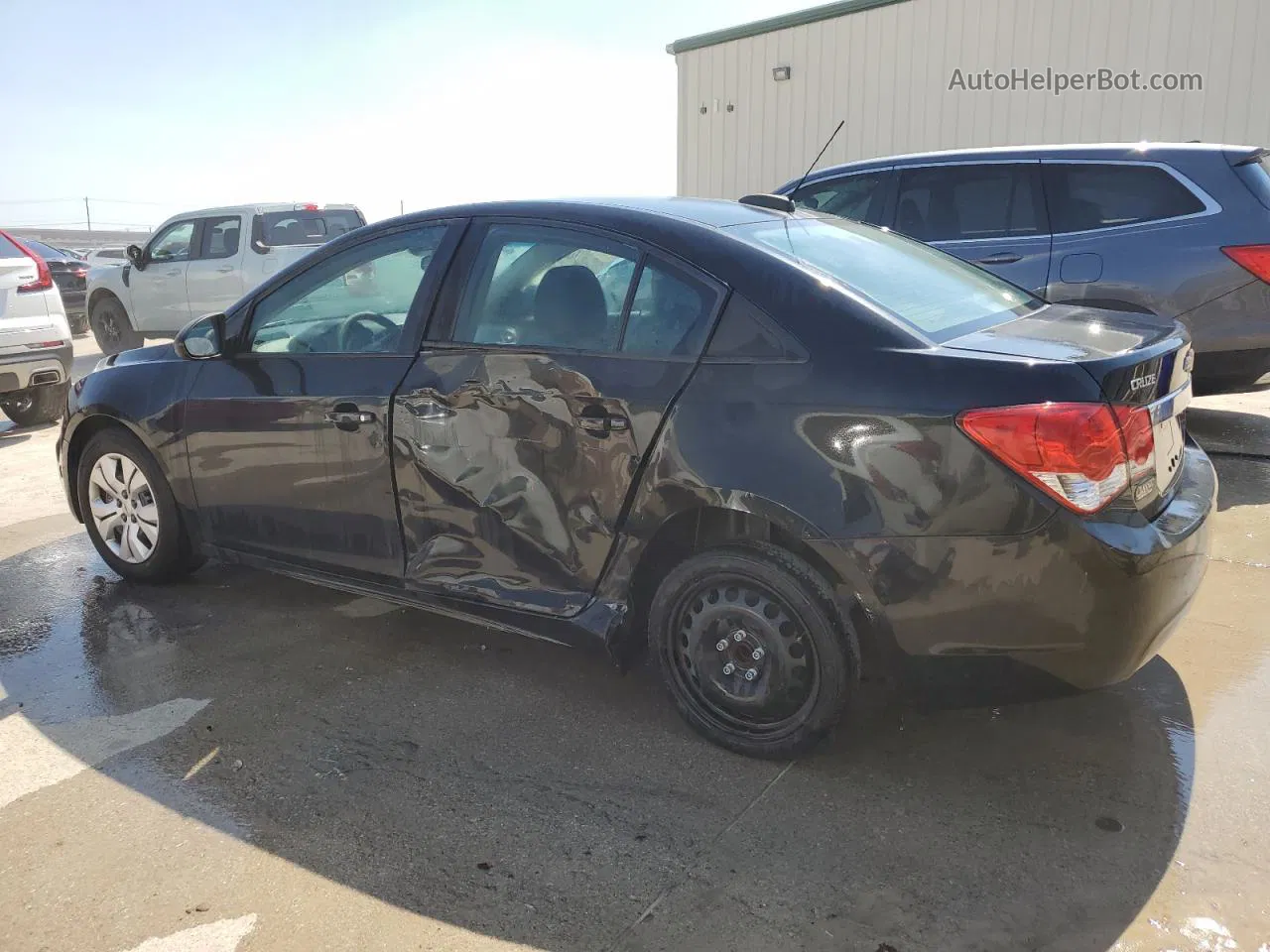 2015 Chevrolet Cruze Ls Black vin: 1G1PA5SH1F7132110