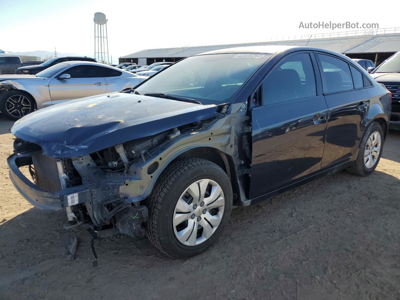 2015 Chevrolet Cruze Ls Blue vin: 1G1PA5SH1F7195384