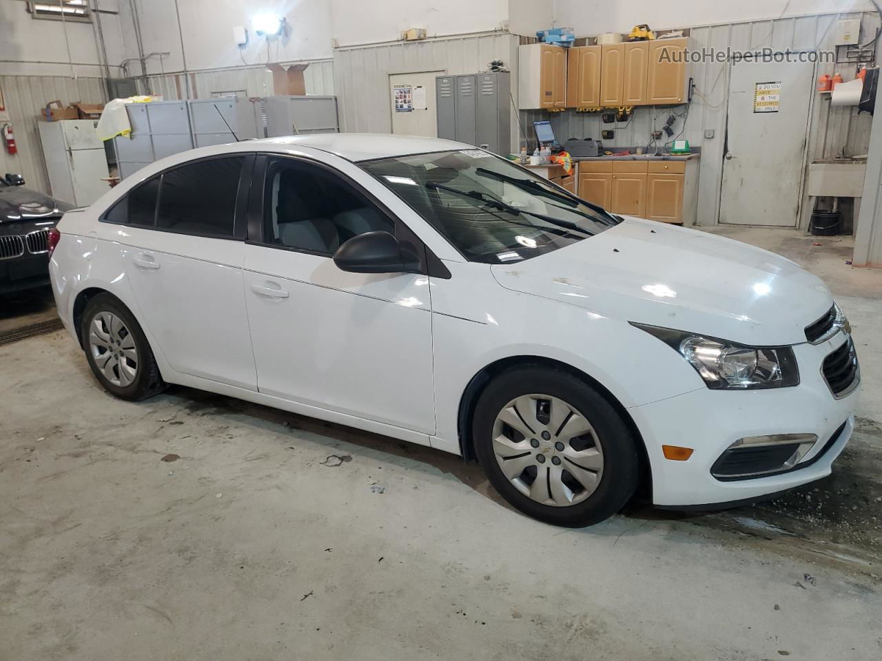 2015 Chevrolet Cruze Ls White vin: 1G1PA5SH1F7237858