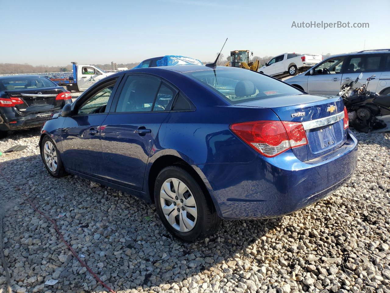 2013 Chevrolet Cruze Ls Blue vin: 1G1PA5SH2D7130413