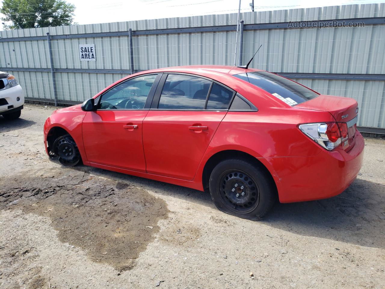 2014 Chevrolet Cruze Ls Red vin: 1G1PA5SH2E7190628