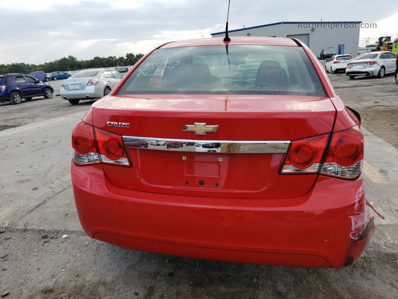 2014 Chevrolet Cruze Ls Red vin: 1G1PA5SH2E7268843