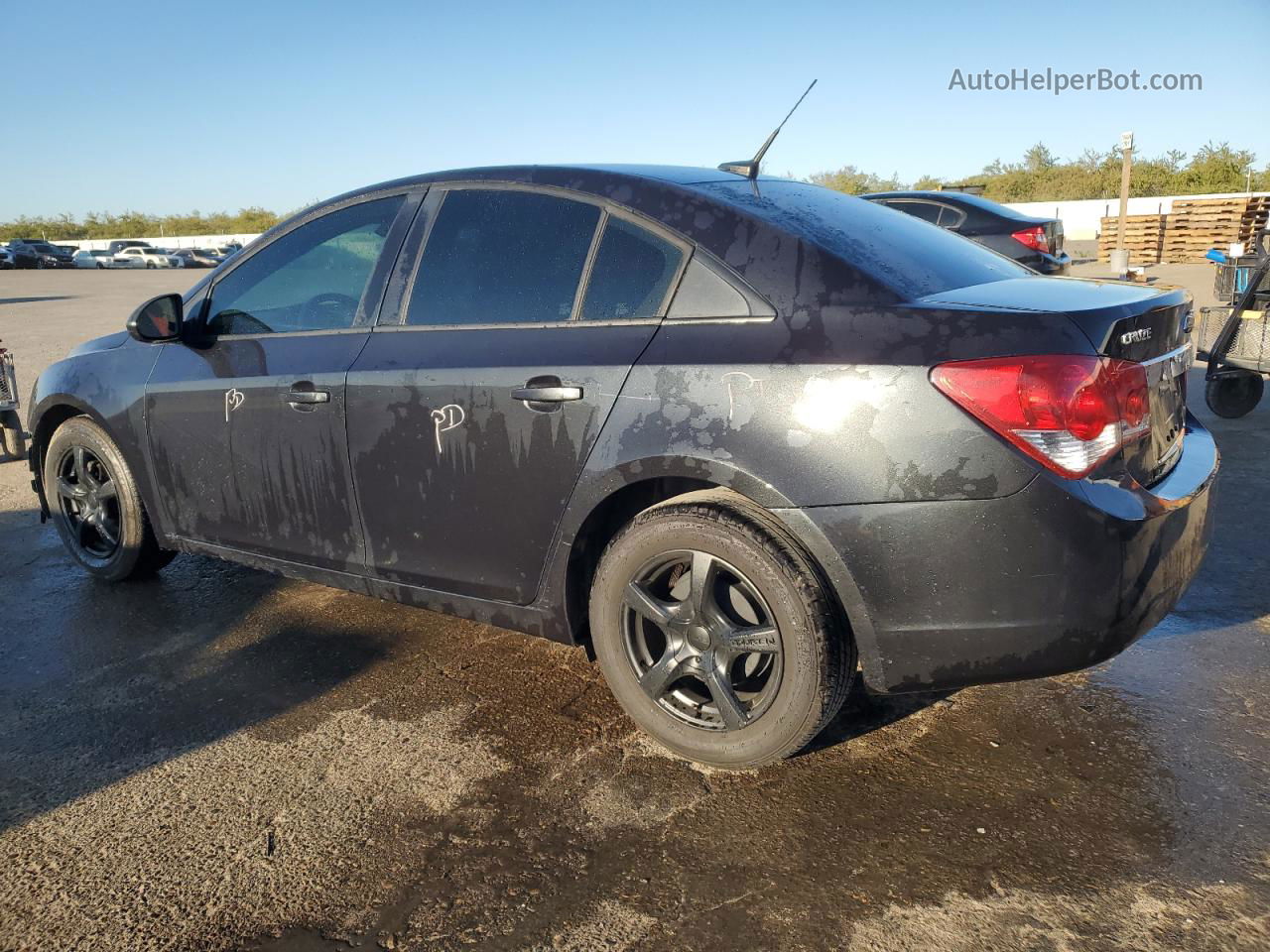 2014 Chevrolet Cruze Ls Black vin: 1G1PA5SH2E7341483