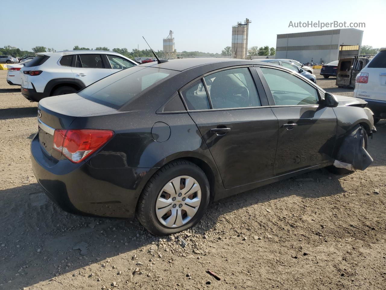 2014 Chevrolet Cruze Ls Black vin: 1G1PA5SH2E7351186