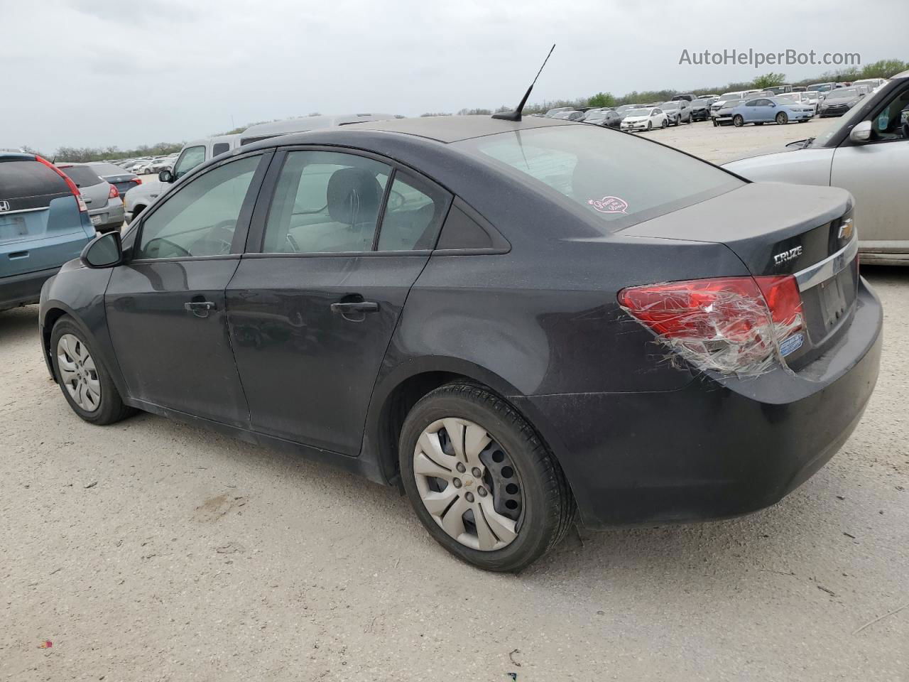 2014 Chevrolet Cruze Ls Black vin: 1G1PA5SH2E7420930