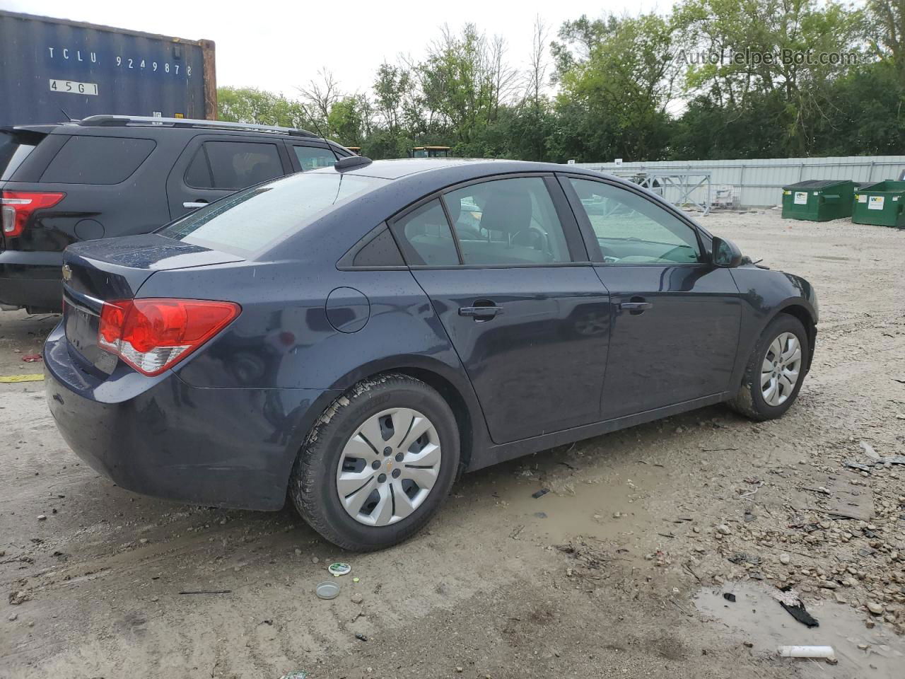 2015 Chevrolet Cruze Ls Синий vin: 1G1PA5SH2F7106969