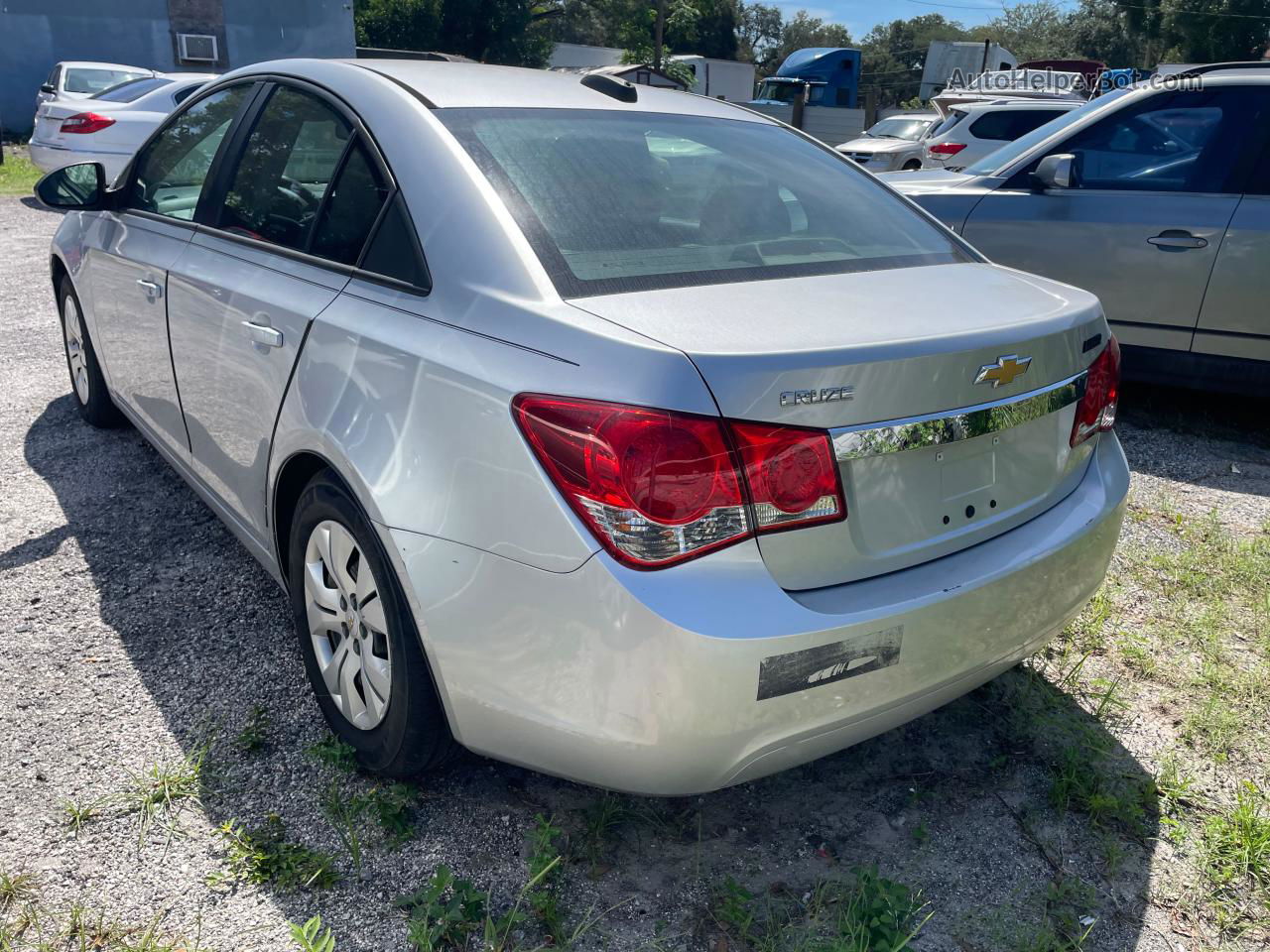 2015 Chevrolet Cruze Ls Silver vin: 1G1PA5SH2F7110262