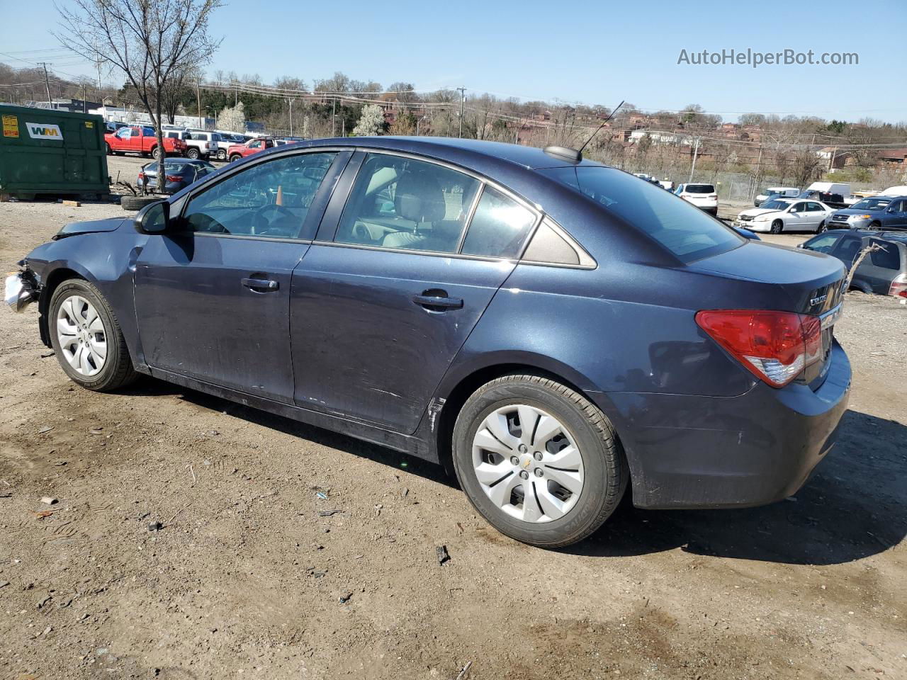 2015 Chevrolet Cruze Ls Blue vin: 1G1PA5SH2F7119981