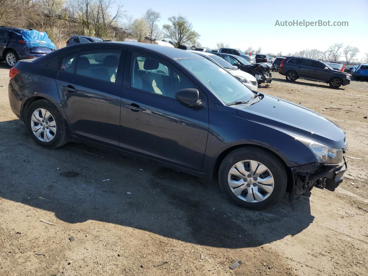 2015 Chevrolet Cruze Ls Blue vin: 1G1PA5SH2F7119981