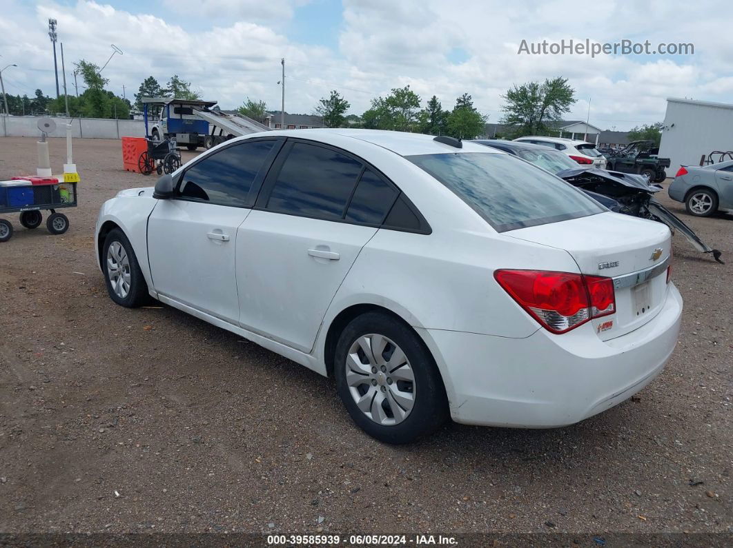 2015 Chevrolet Cruze Ls Auto White vin: 1G1PA5SH2F7139082