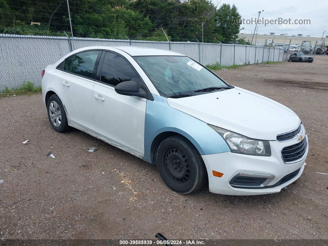 2015 Chevrolet Cruze Ls Auto White vin: 1G1PA5SH2F7139082