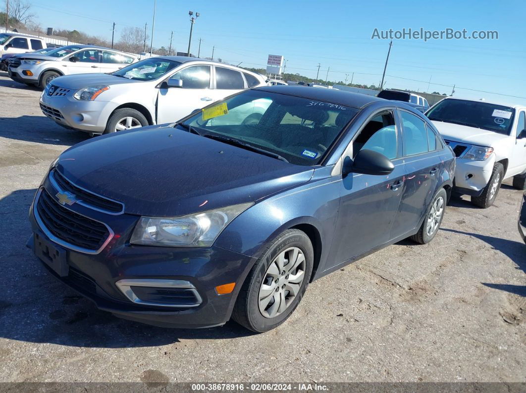 2015 Chevrolet Cruze Ls Auto Blue vin: 1G1PA5SH2F7199251