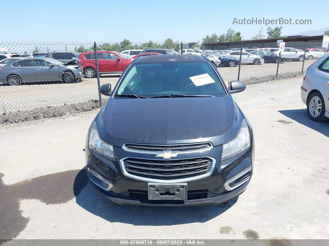 2015 Chevrolet Cruze Ls Black vin: 1G1PA5SH2F7233186