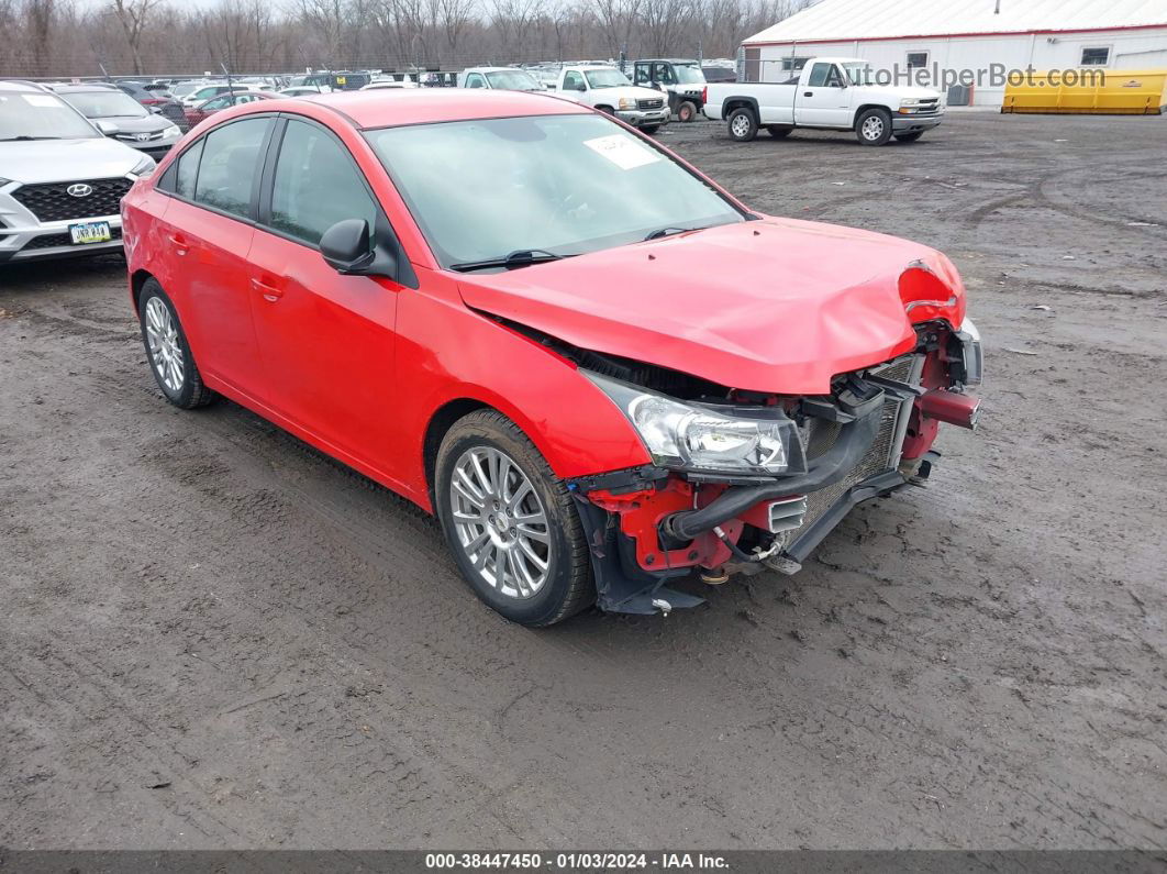 2015 Chevrolet Cruze Ls Auto Red vin: 1G1PA5SH2F7246990