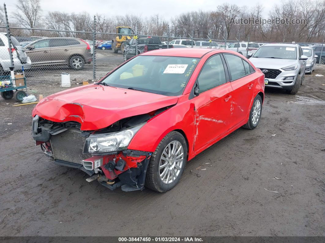 2015 Chevrolet Cruze Ls Auto Red vin: 1G1PA5SH2F7246990