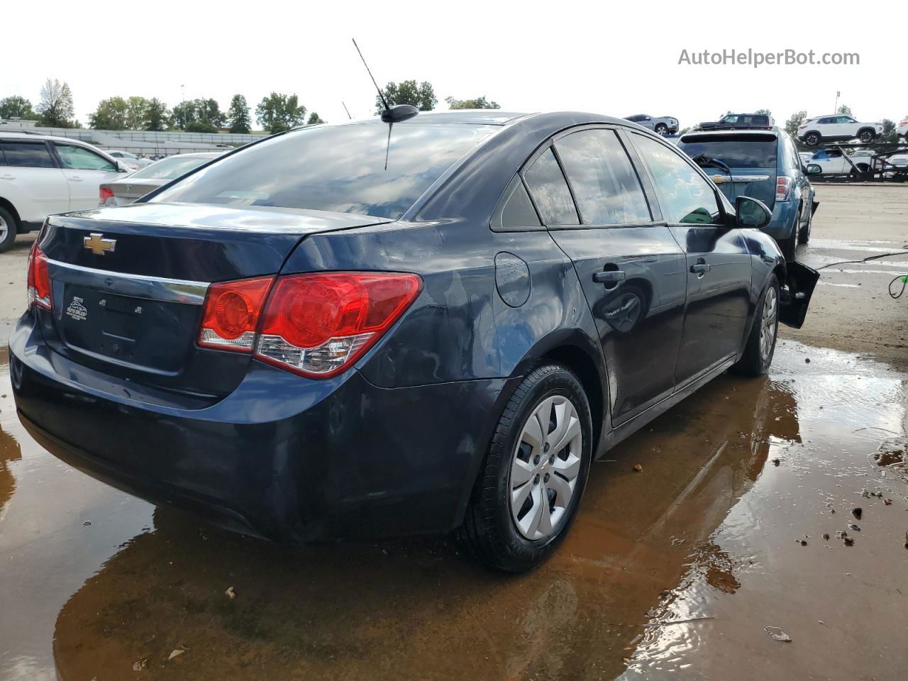 2015 Chevrolet Cruze Ls Синий vin: 1G1PA5SH2F7250344