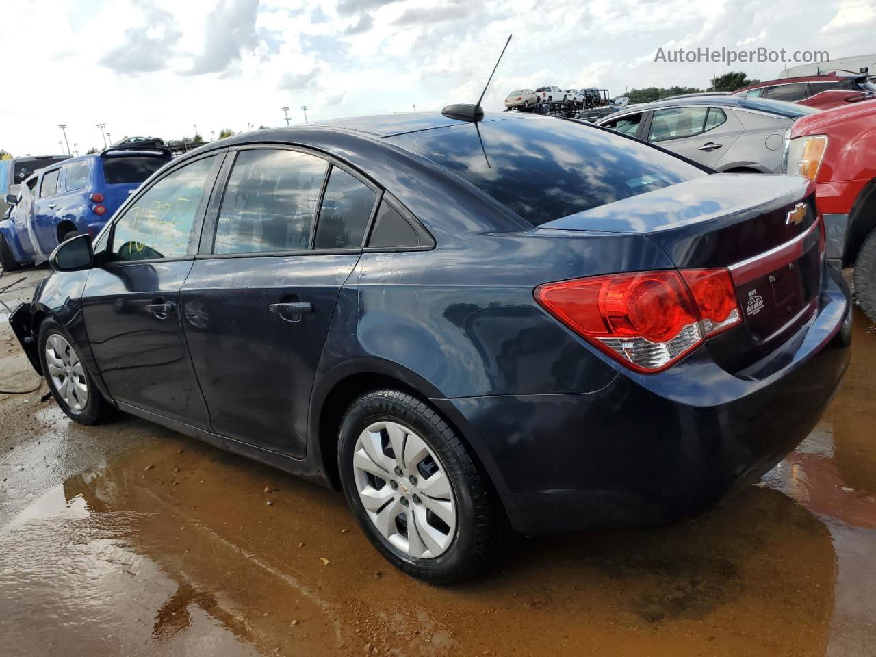 2015 Chevrolet Cruze Ls Синий vin: 1G1PA5SH2F7250344