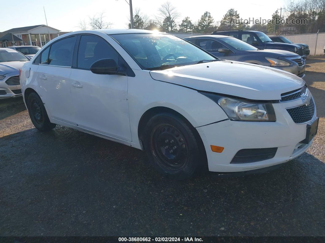 2013 Chevrolet Cruze Ls Auto White vin: 1G1PA5SH3D7182343