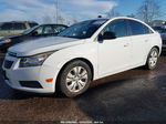 2013 Chevrolet Cruze Ls Auto White vin: 1G1PA5SH3D7182343