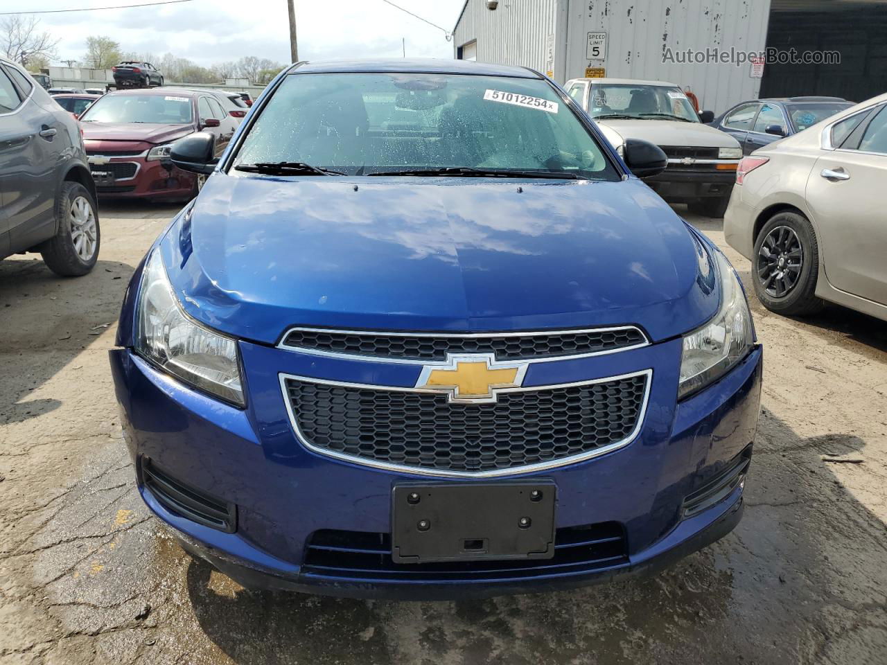 2013 Chevrolet Cruze Ls Синий vin: 1G1PA5SH3D7212652