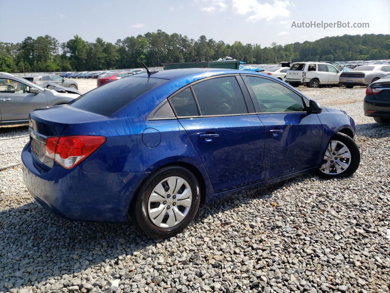 2013 Chevrolet Cruze Ls Синий vin: 1G1PA5SH3D7226101