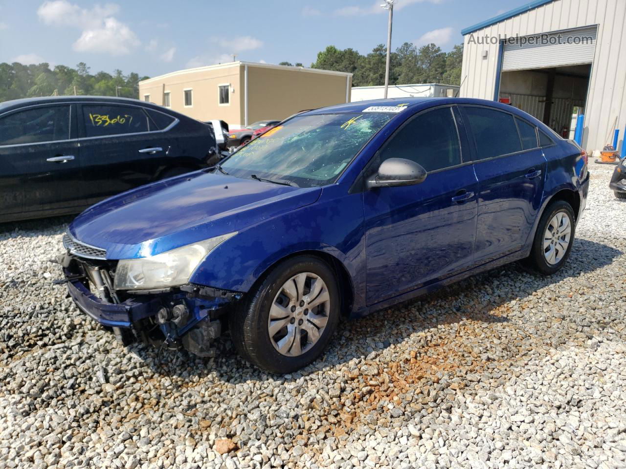 2013 Chevrolet Cruze Ls Синий vin: 1G1PA5SH3D7226101