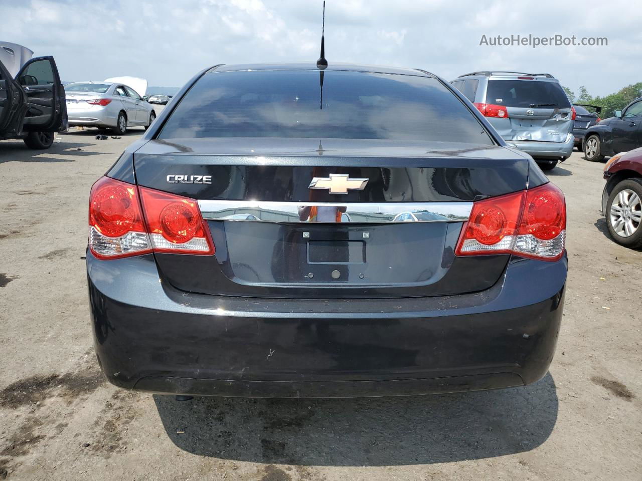 2013 Chevrolet Cruze Ls Black vin: 1G1PA5SH3D7227149