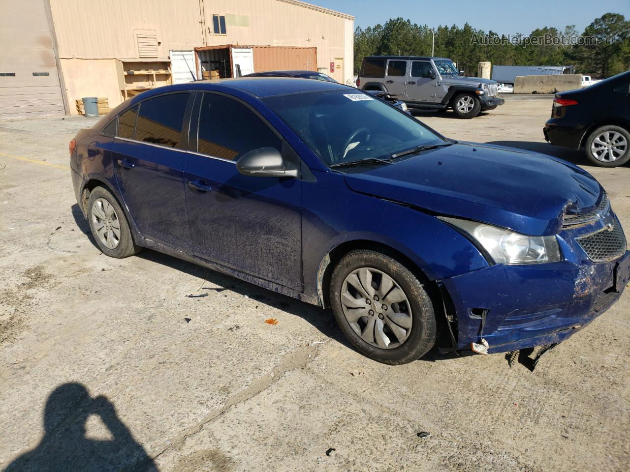 2013 Chevrolet Cruze Ls Blue vin: 1G1PA5SH3D7301010