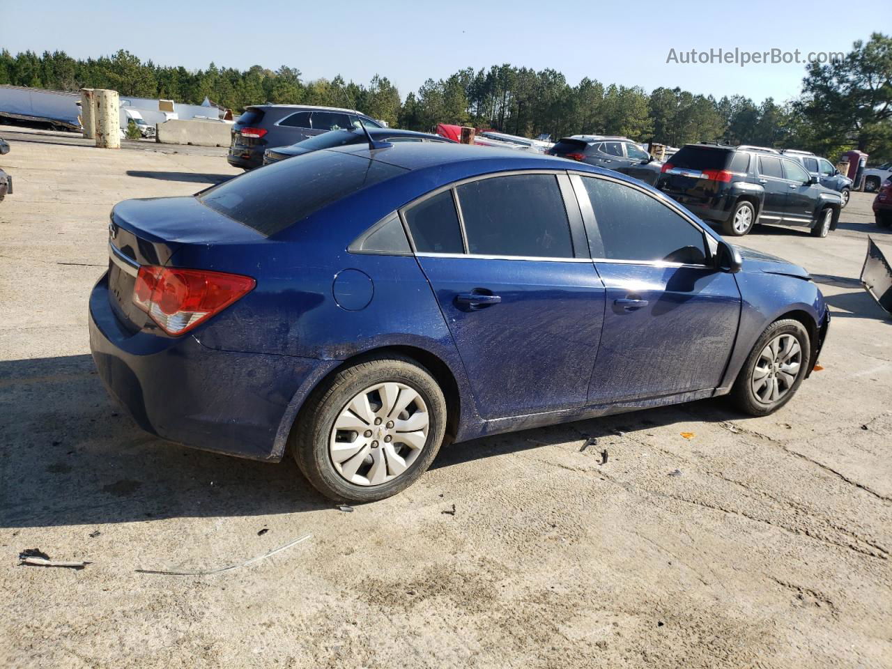 2013 Chevrolet Cruze Ls Blue vin: 1G1PA5SH3D7301010