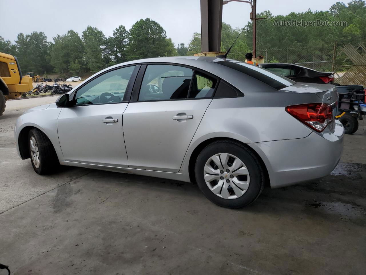 2013 Chevrolet Cruze Ls Silver vin: 1G1PA5SH3D7327378