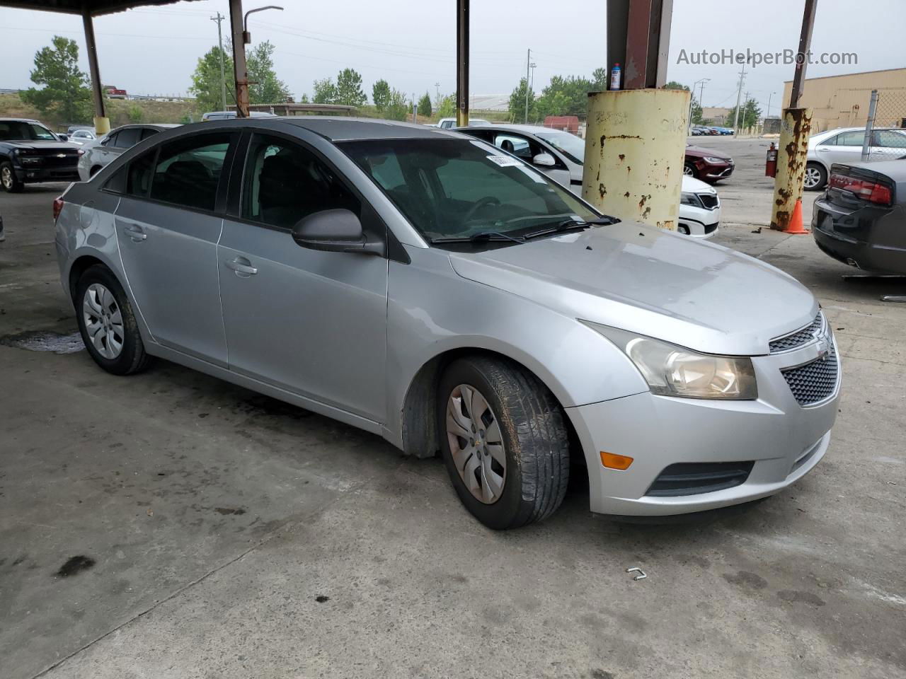 2013 Chevrolet Cruze Ls Silver vin: 1G1PA5SH3D7327378