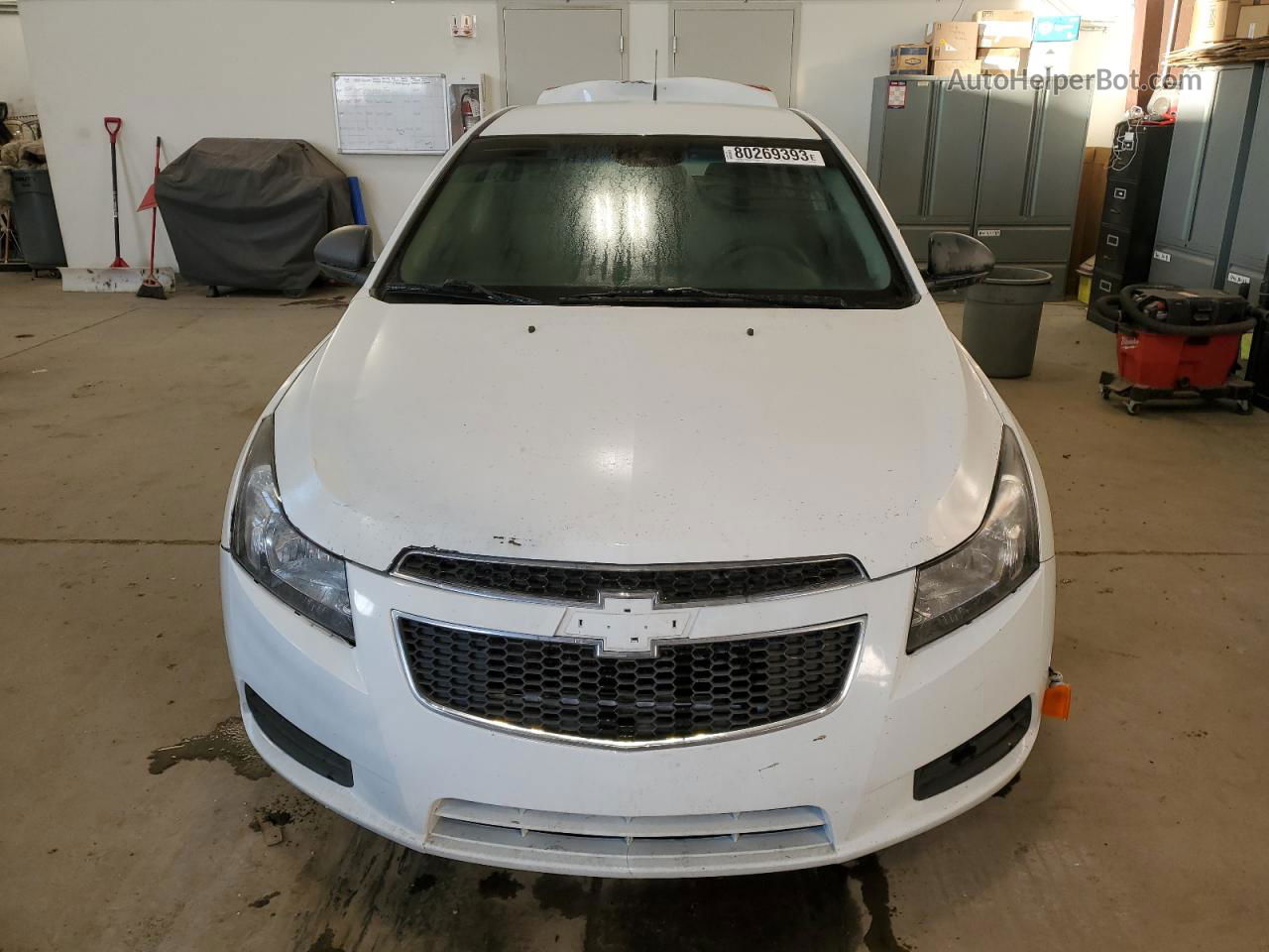 2014 Chevrolet Cruze Ls White vin: 1G1PA5SH3E7201894