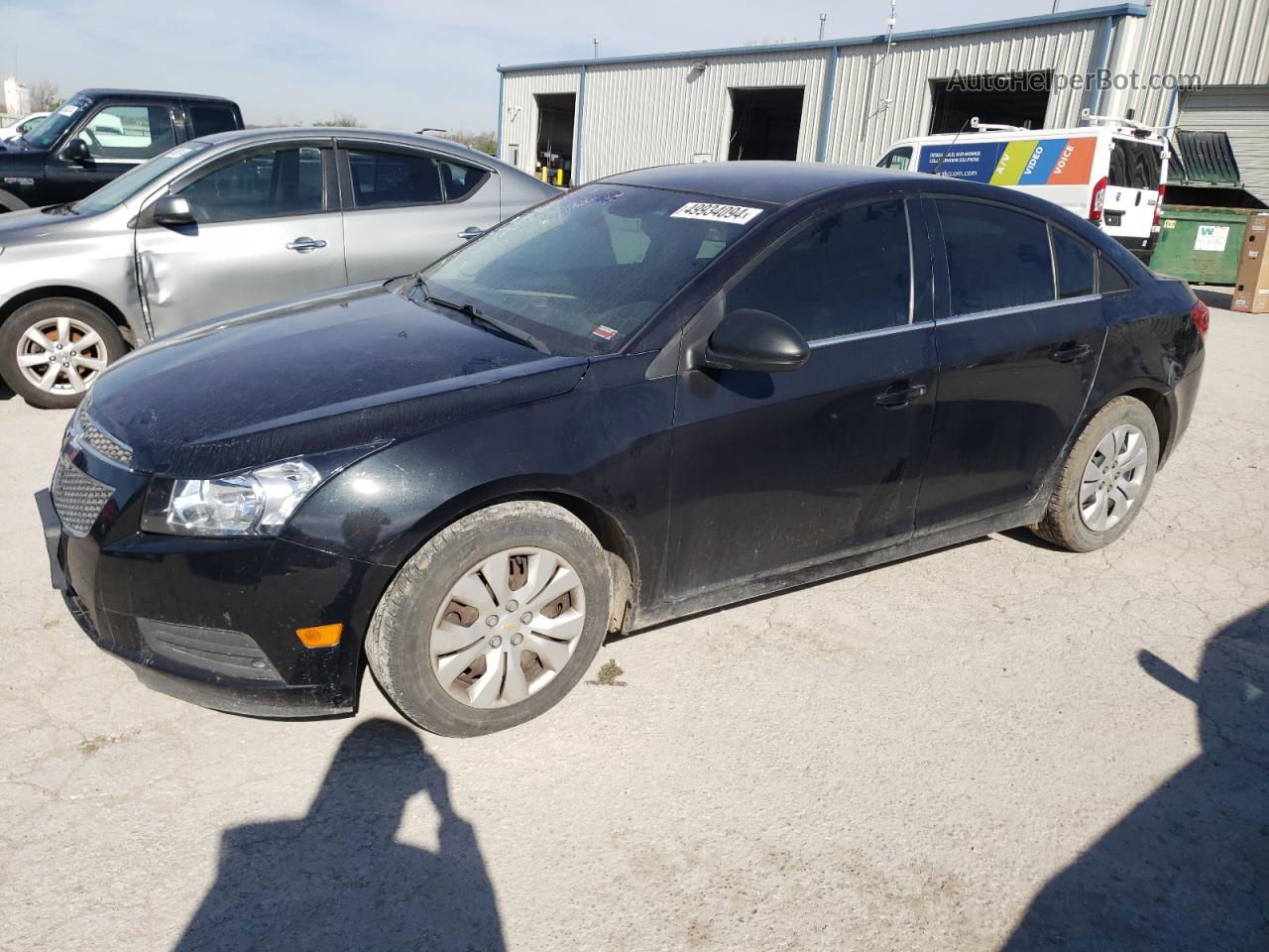 2014 Chevrolet Cruze Ls Черный vin: 1G1PA5SH3E7337653