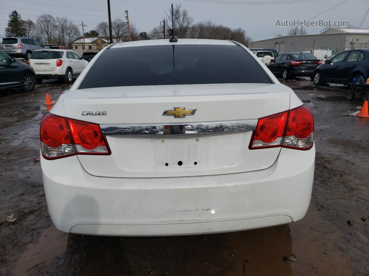 2015 Chevrolet Cruze Ls White vin: 1G1PA5SH3F7225369