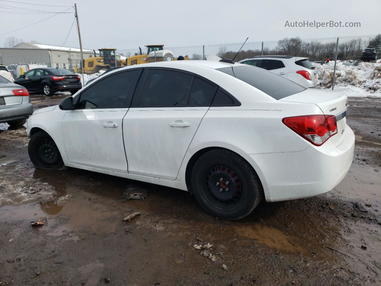 2015 Chevrolet Cruze Ls White vin: 1G1PA5SH3F7225369