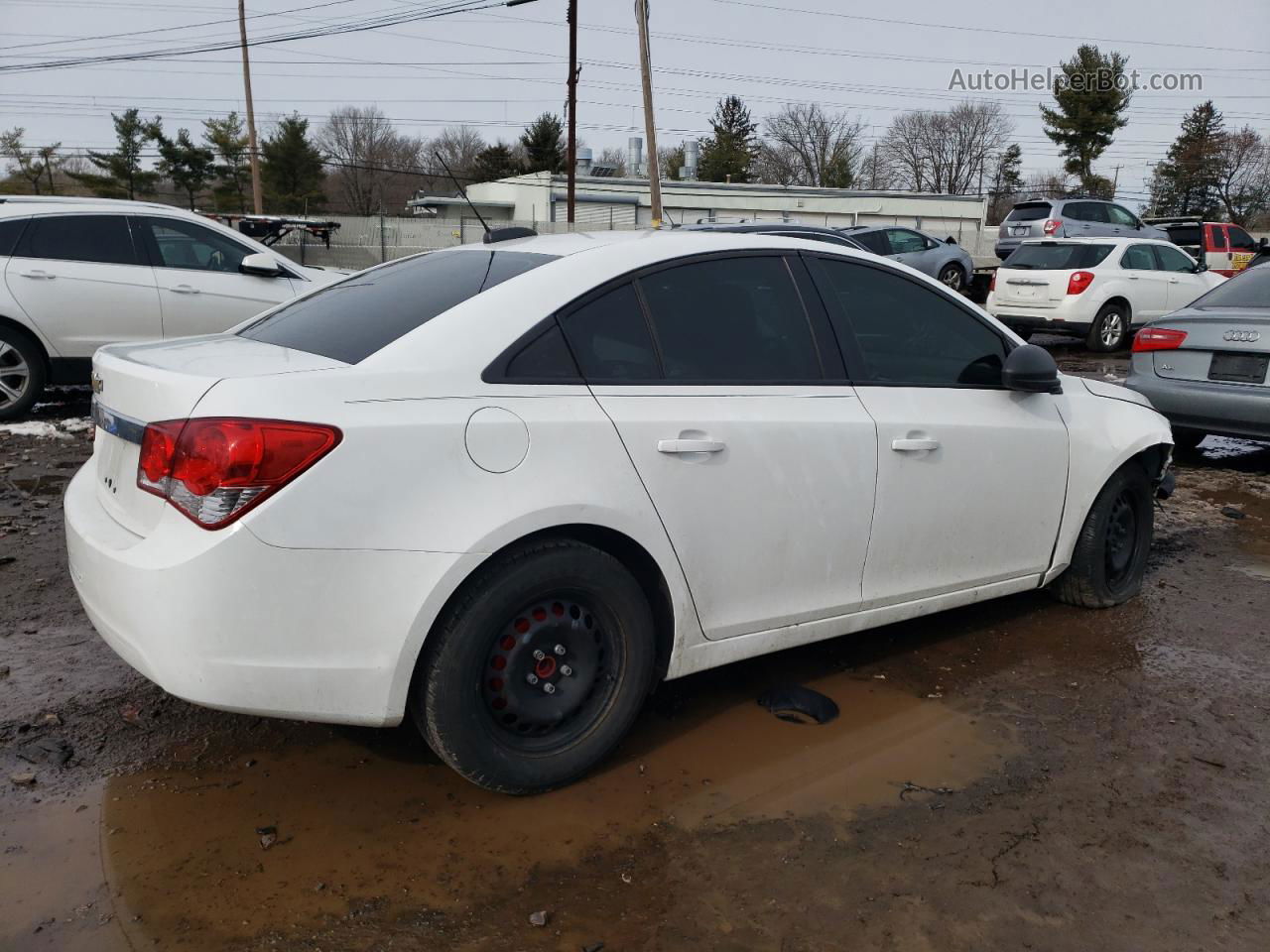 2015 Chevrolet Cruze Ls Белый vin: 1G1PA5SH3F7225369