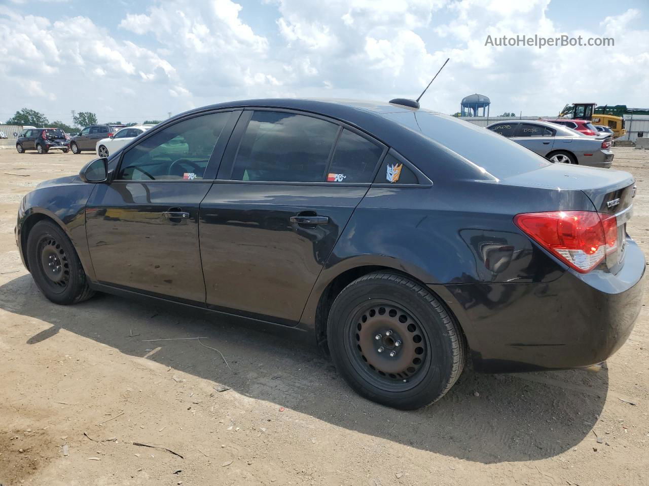 2015 Chevrolet Cruze Ls Black vin: 1G1PA5SH3F7234802