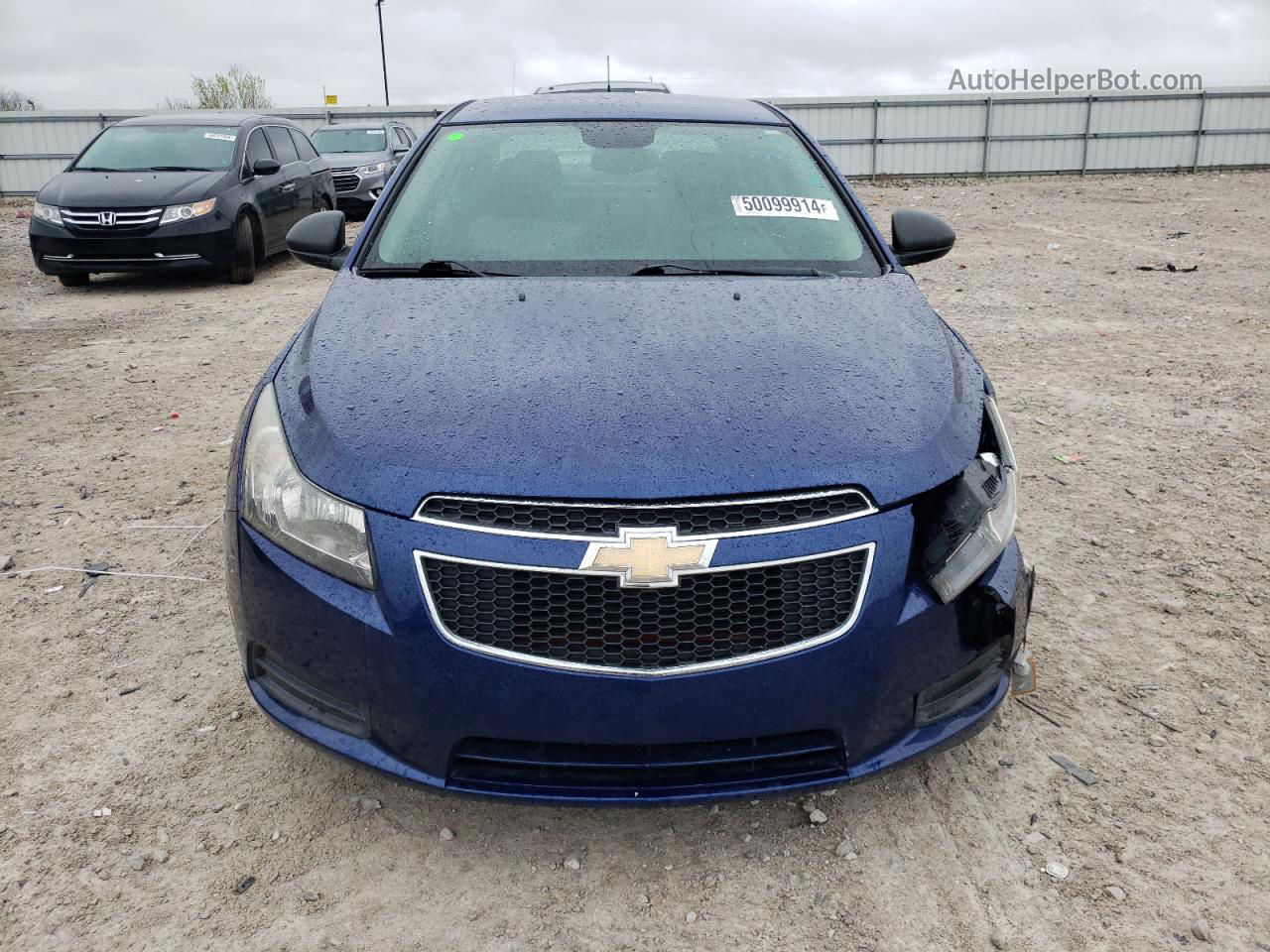 2013 Chevrolet Cruze Ls Blue vin: 1G1PA5SH4D7111216