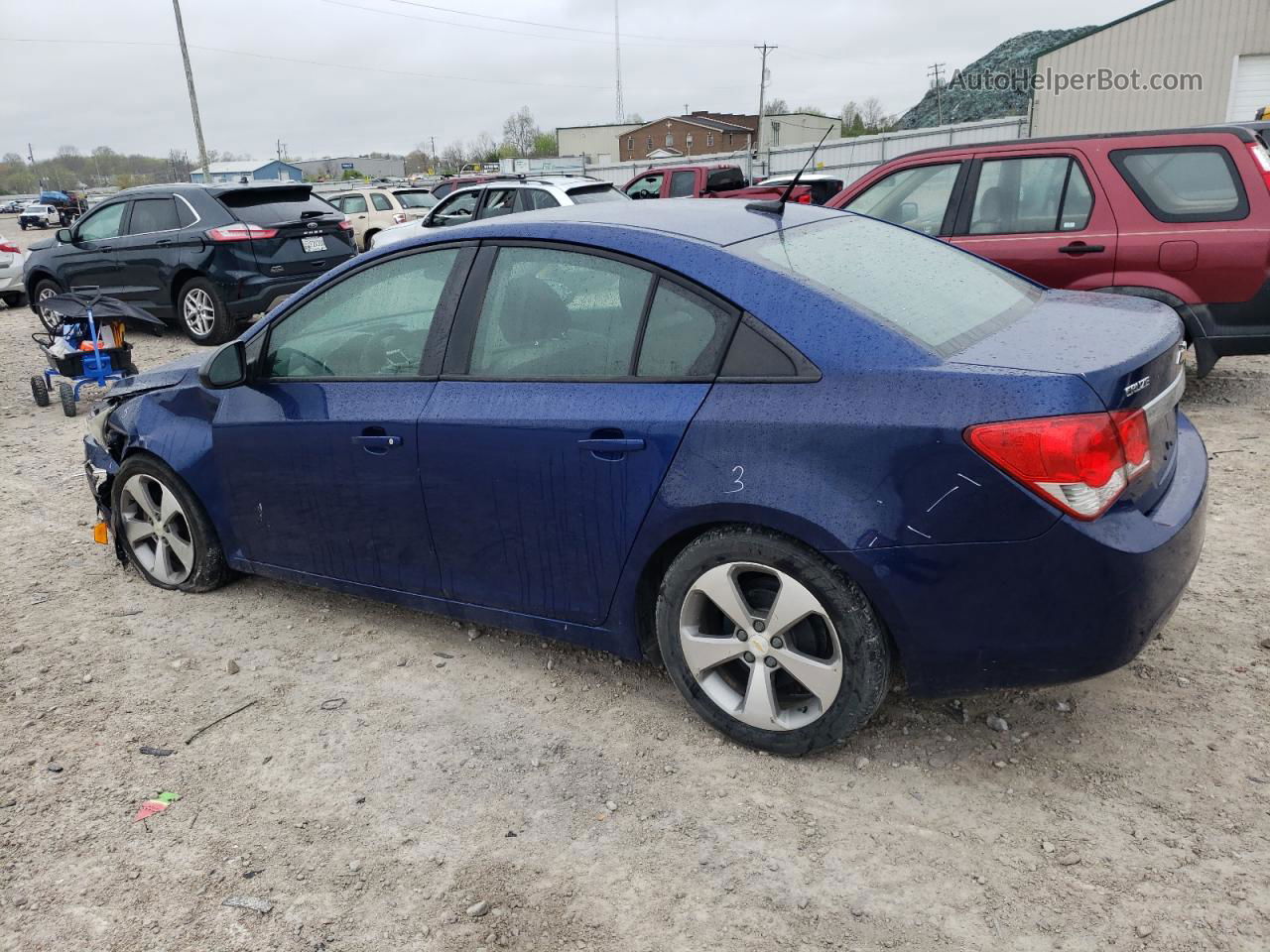 2013 Chevrolet Cruze Ls Blue vin: 1G1PA5SH4D7111216