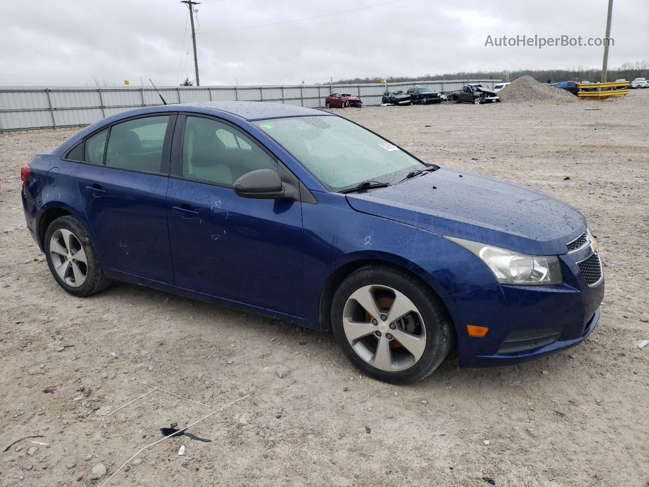 2013 Chevrolet Cruze Ls Blue vin: 1G1PA5SH4D7111216